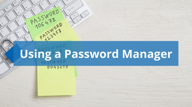Using a Password Manager